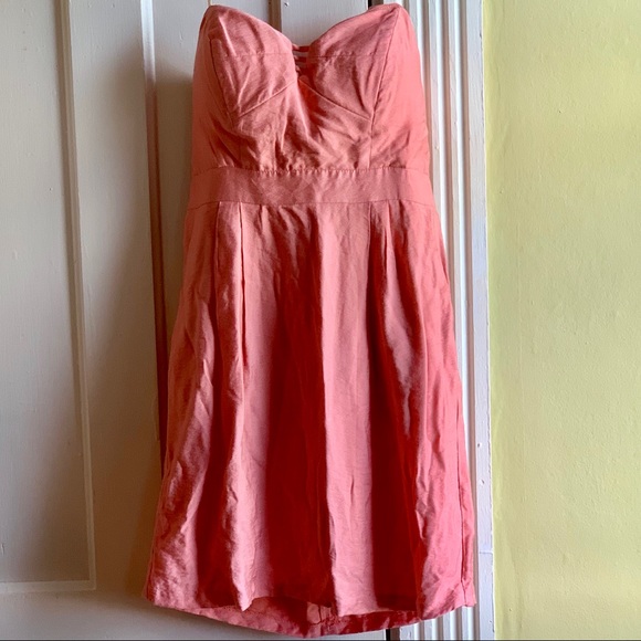 π{BCBGeneration} Pink Strapless Dressπ - Picture 3 of 8